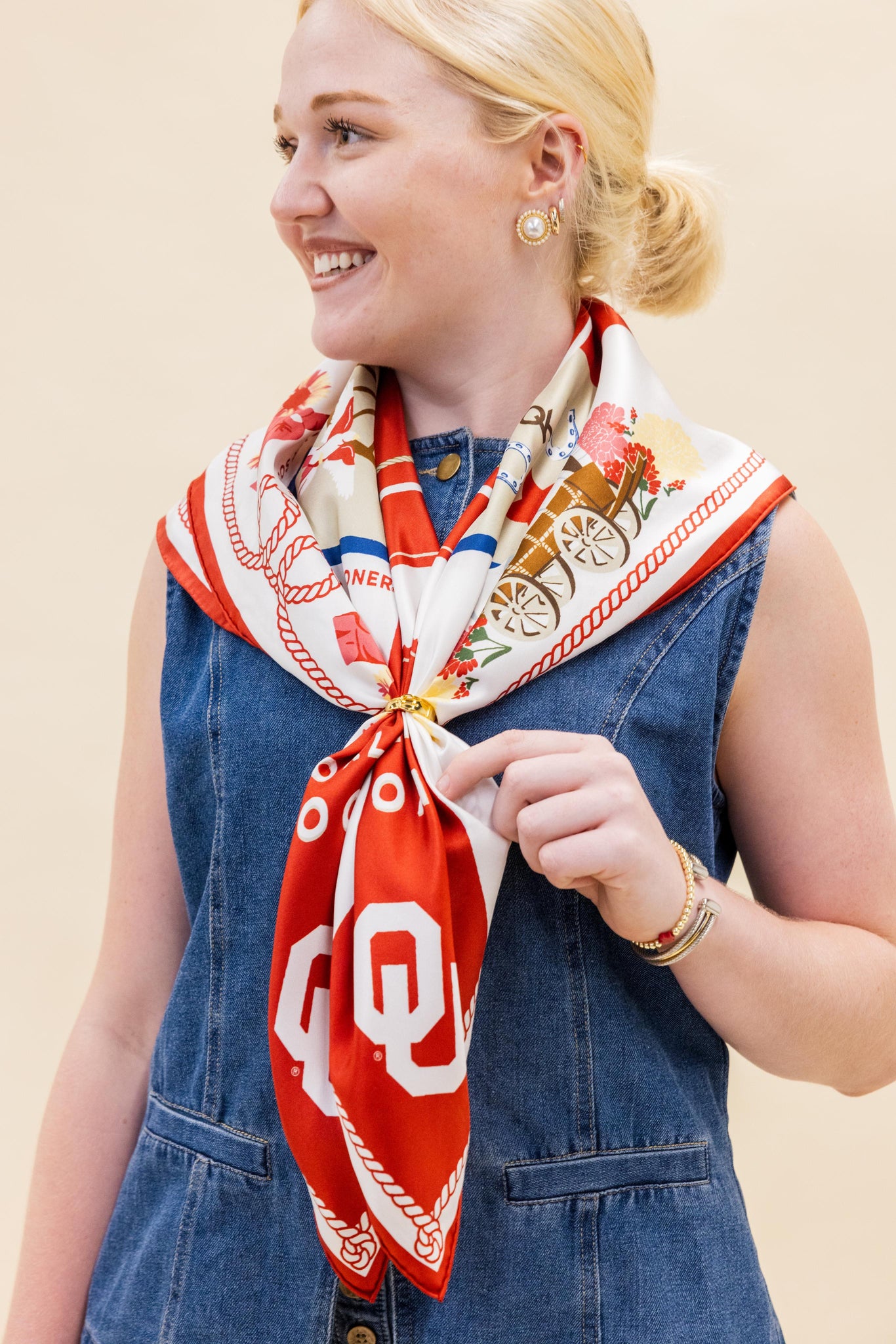 Oklahoma Sooners Saturday Scarf™ – Saturday Silks