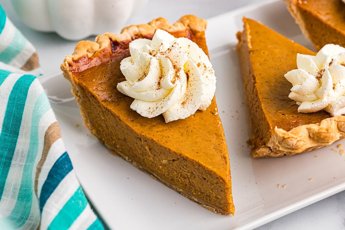 Easy Pumpkin Pie (No Cracks, So Creamy!) | Savory Experiments