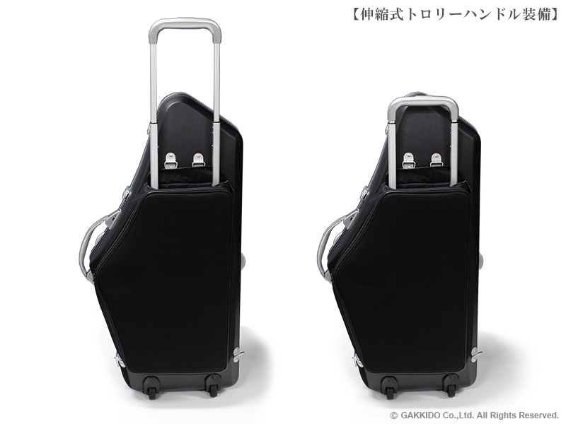 BAM HIGHTECH ソプラノ＆テナーサックス用ダブルケース - ヴィンテージ