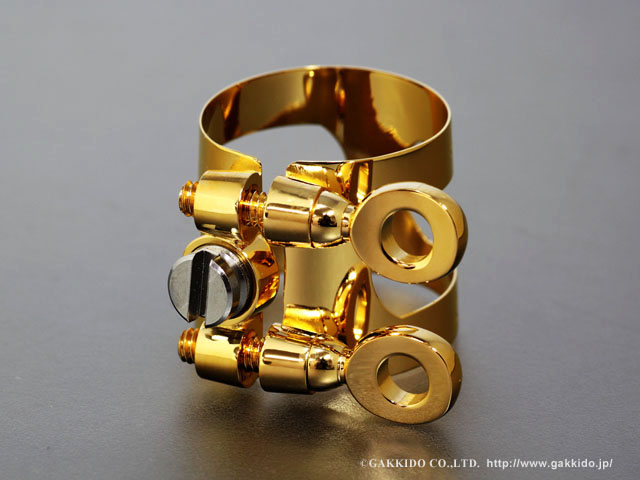 BULLSEYE Bulls EX テナーサックス用リガチャー 【GP】 - ヴィンテージ