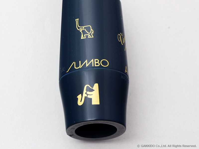 Vandoren JUMBO JAVA BLUE EBONITE アルトサックス用ラバーマウス