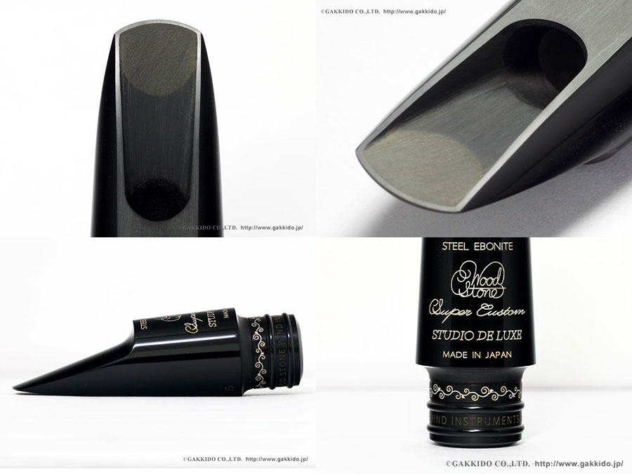 WoodStone SuperCustom STUDIO DELUXE アルトサックス用ラバーマウス