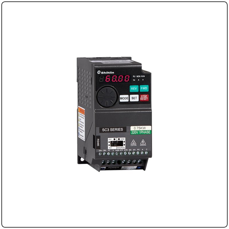 Shihlin SC3-021-0.4K Ac Hız Kontrol Cihazı 0.4 kW | Sayhan Elektrik