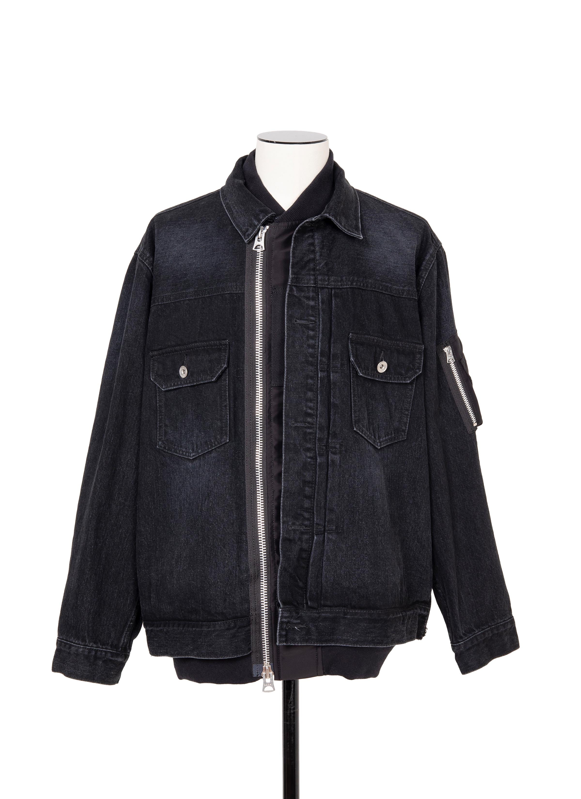 Denim x Nylon Twill Jacket | sacai Official Store サカイ オフィシャル