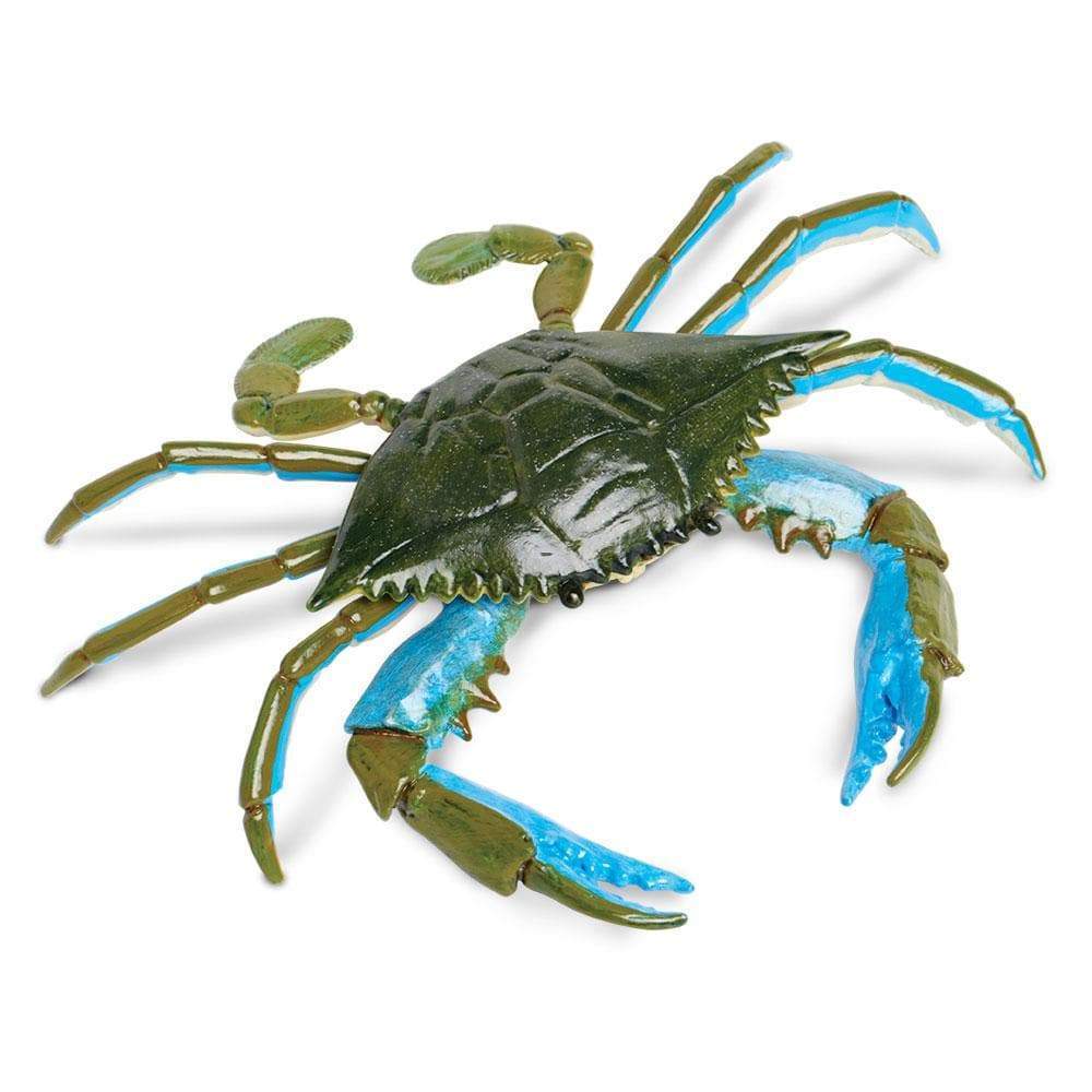 Blue Crab Toy – Realistic PVC Ocean Animal Model for Boys, Girls