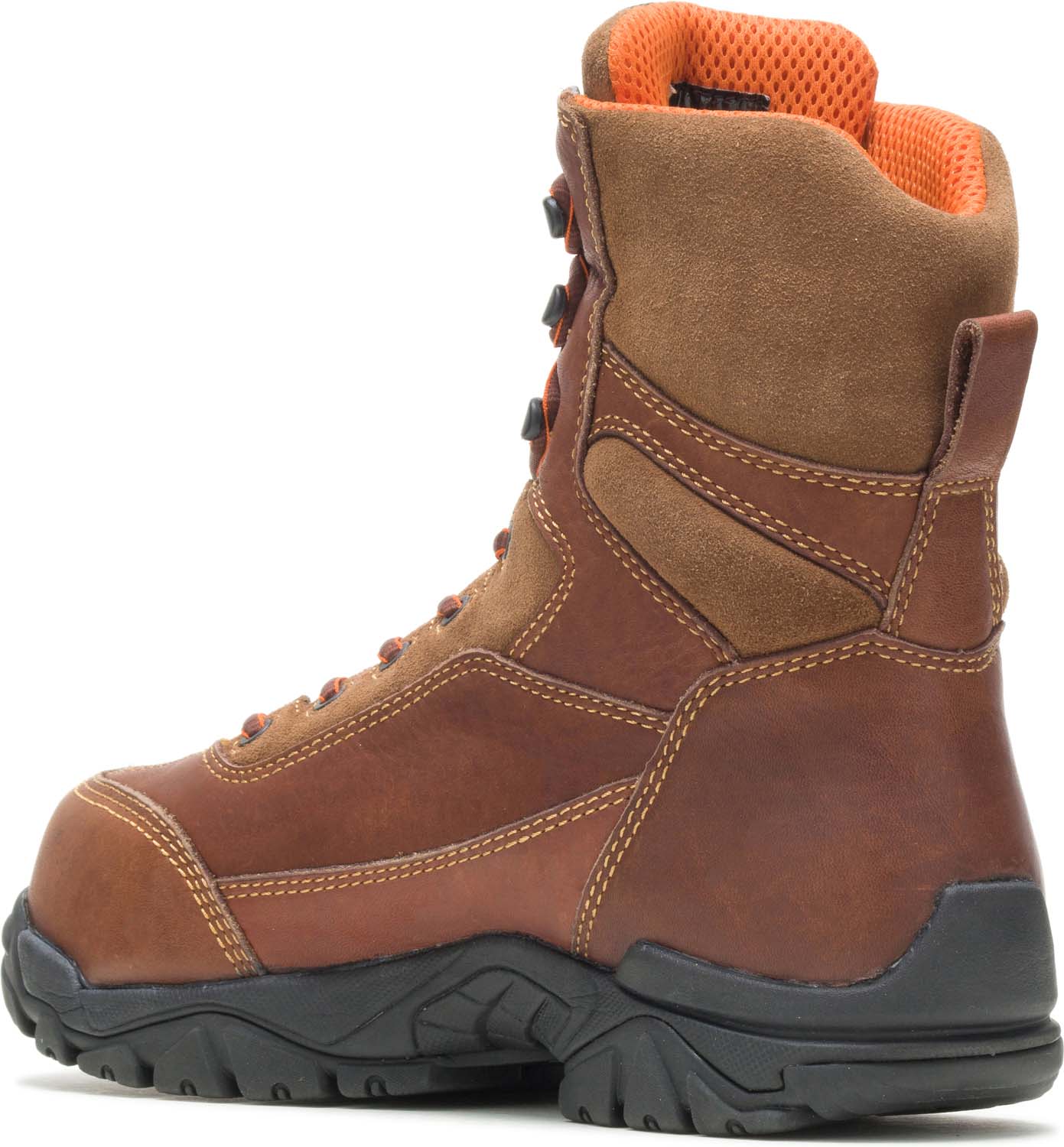 14261 HYTEST Brown XRD Internal Met Guard 8 Inch Boot Unisex