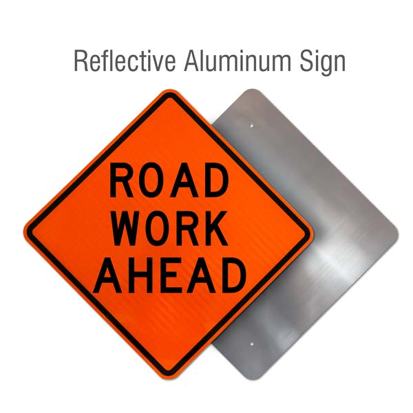 Road Work Ahead Sign - Claim Your 10% Discount