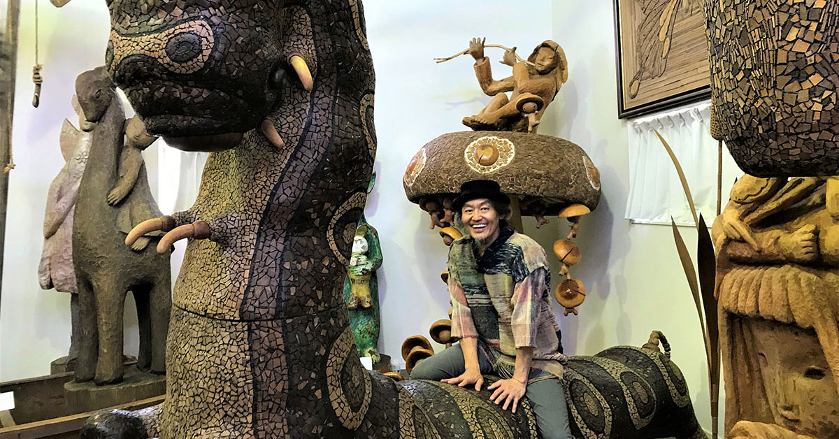 モッキンカン木の森美術館 しまずよしのりさん | 埼玉回遊