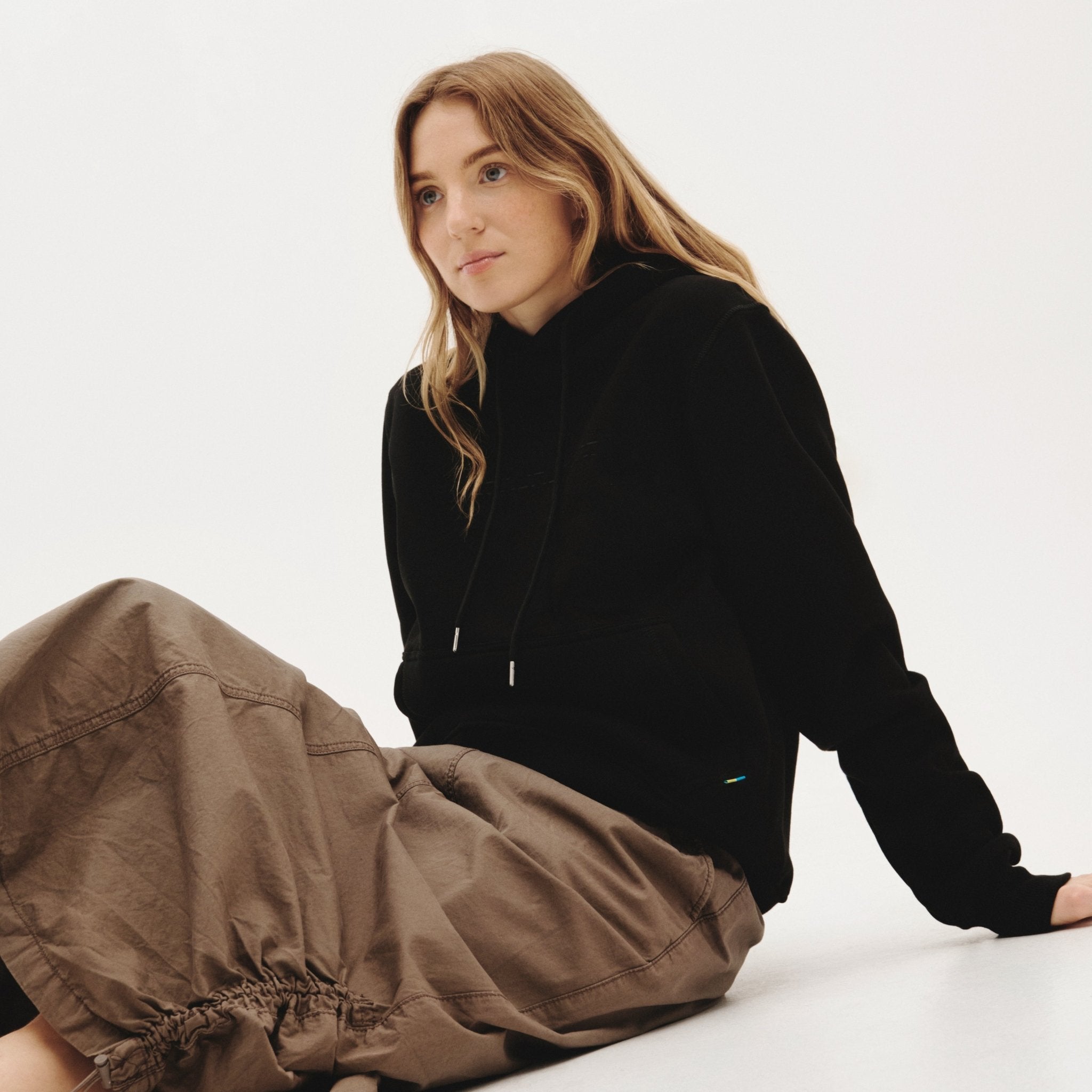 Morse Code Hoodie - Brushed Fleece Black – Saint Javelin