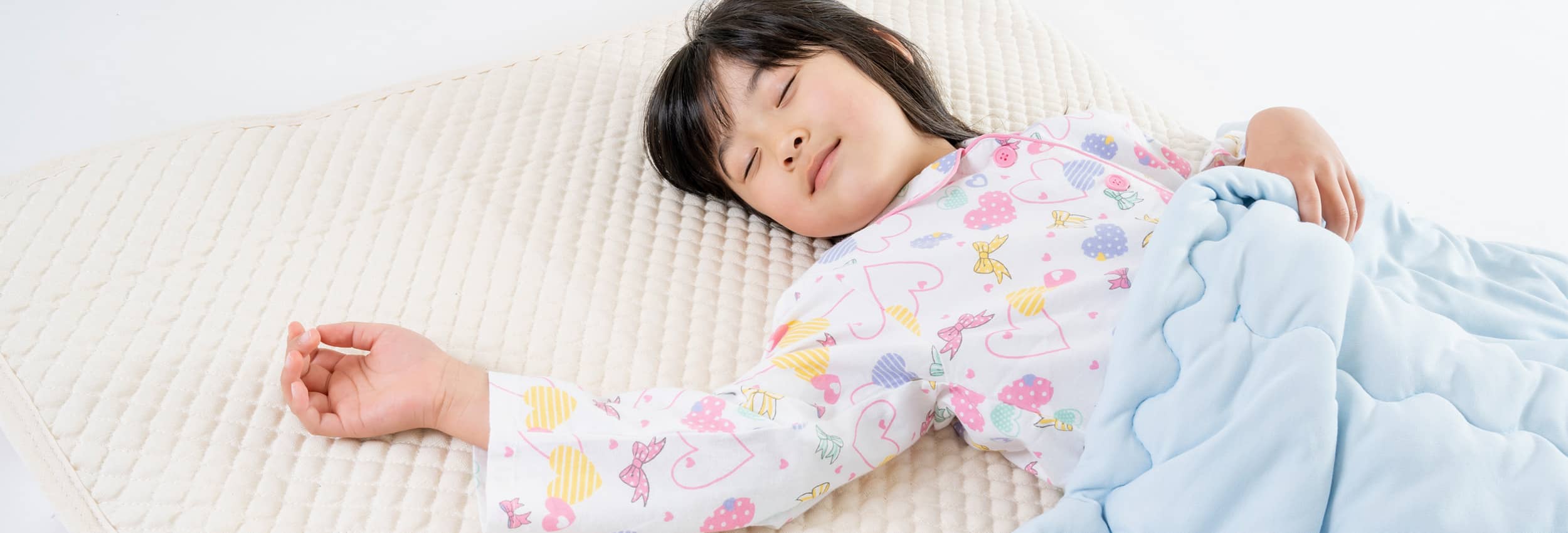 ヘルシー安眠スタイル【快眠の王】子どもサイズ｜敷布団・羽毛布団