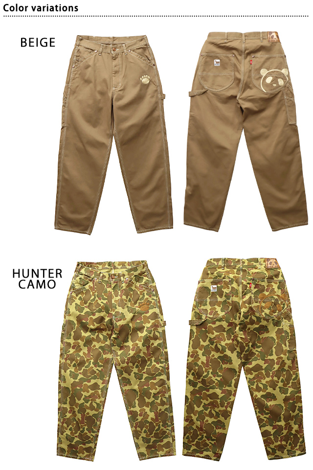 熊猫謹製ワイドペインターパンツ PANDIESTA JAPAN 564650 パンディ