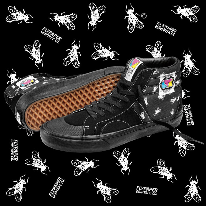 Vans and Madrid Skateboards resurrect classic FlyPaper Sk8-Hi for