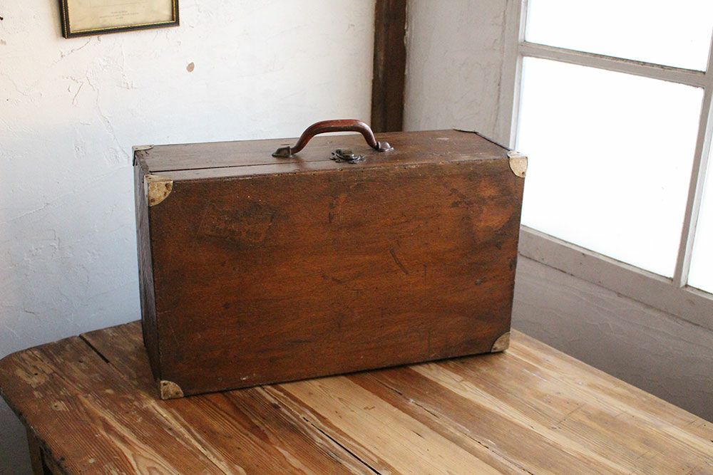 ビンテージ・ウッドスーツケース | 雑貨とアンティークのお店MALTOの