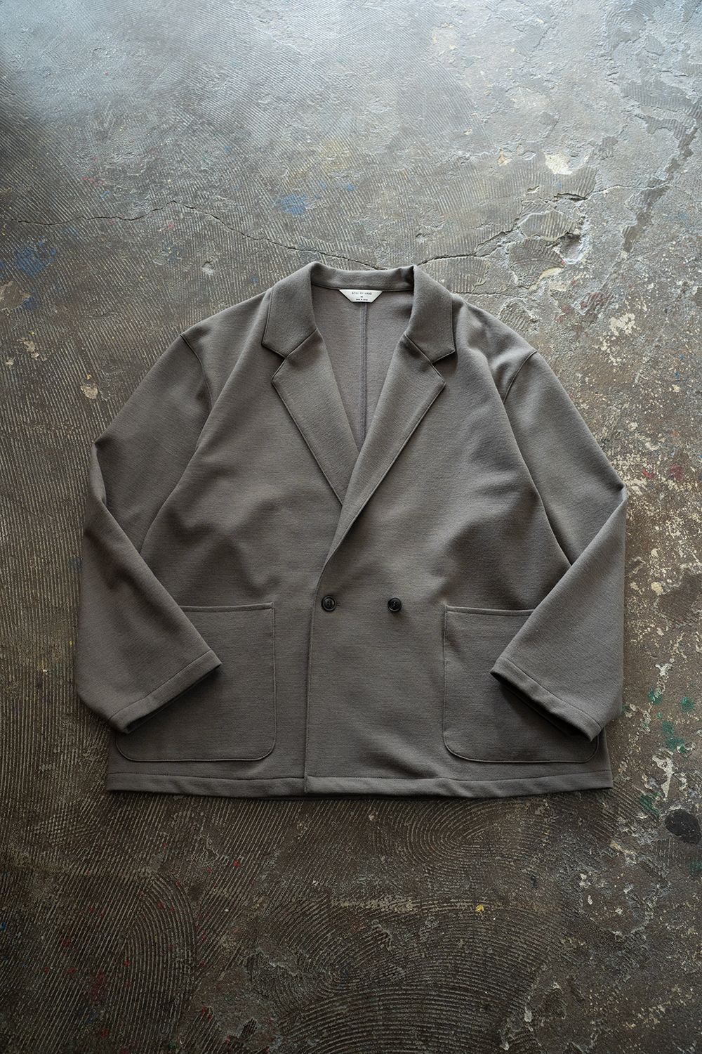 STILL BY HAND - 【ラスト1点】【25AW】ウールジャージーダブル