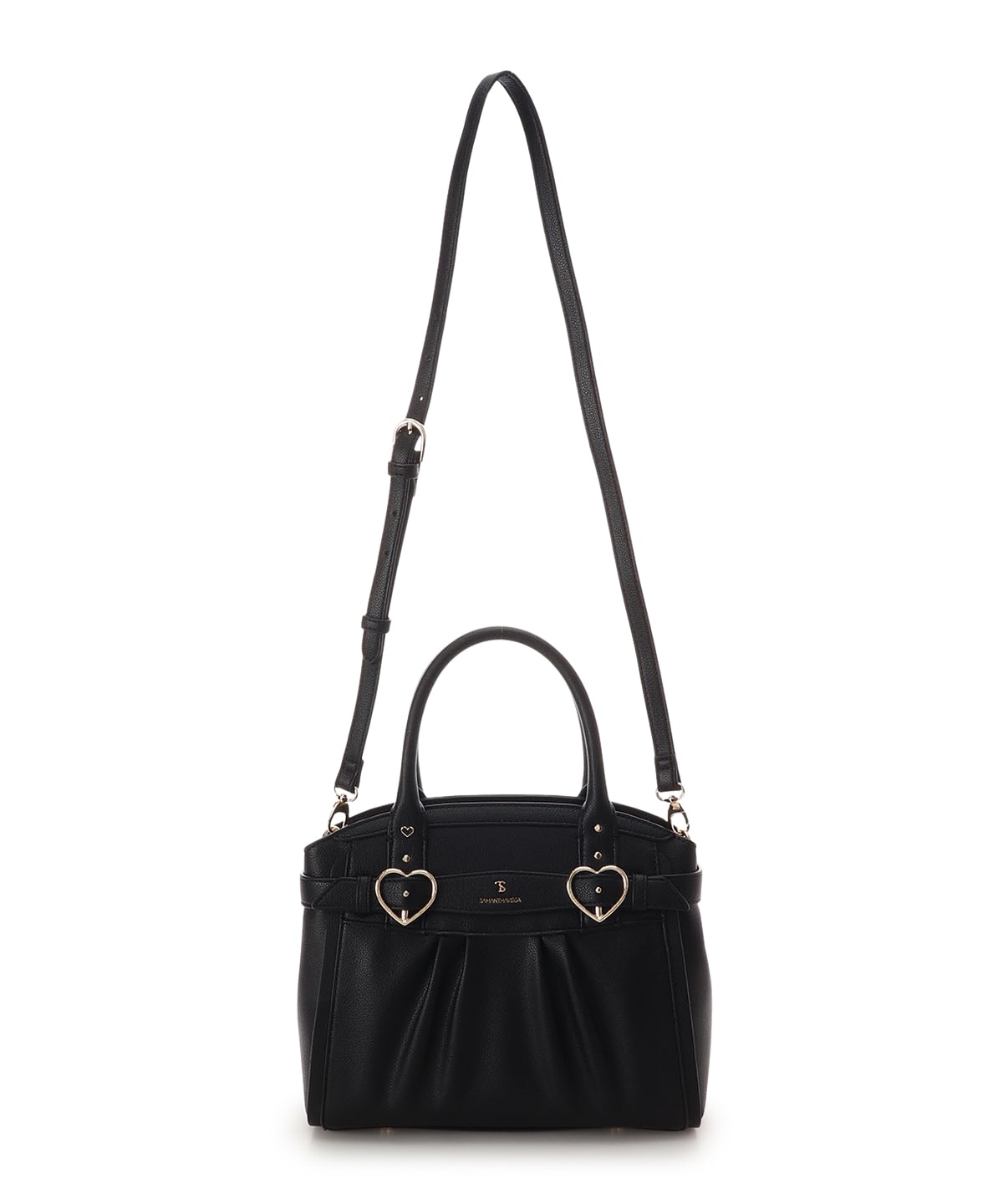 ハートベルトハンドバッグ(FREE ブラック): SAMANTHAVEGAサマンサ