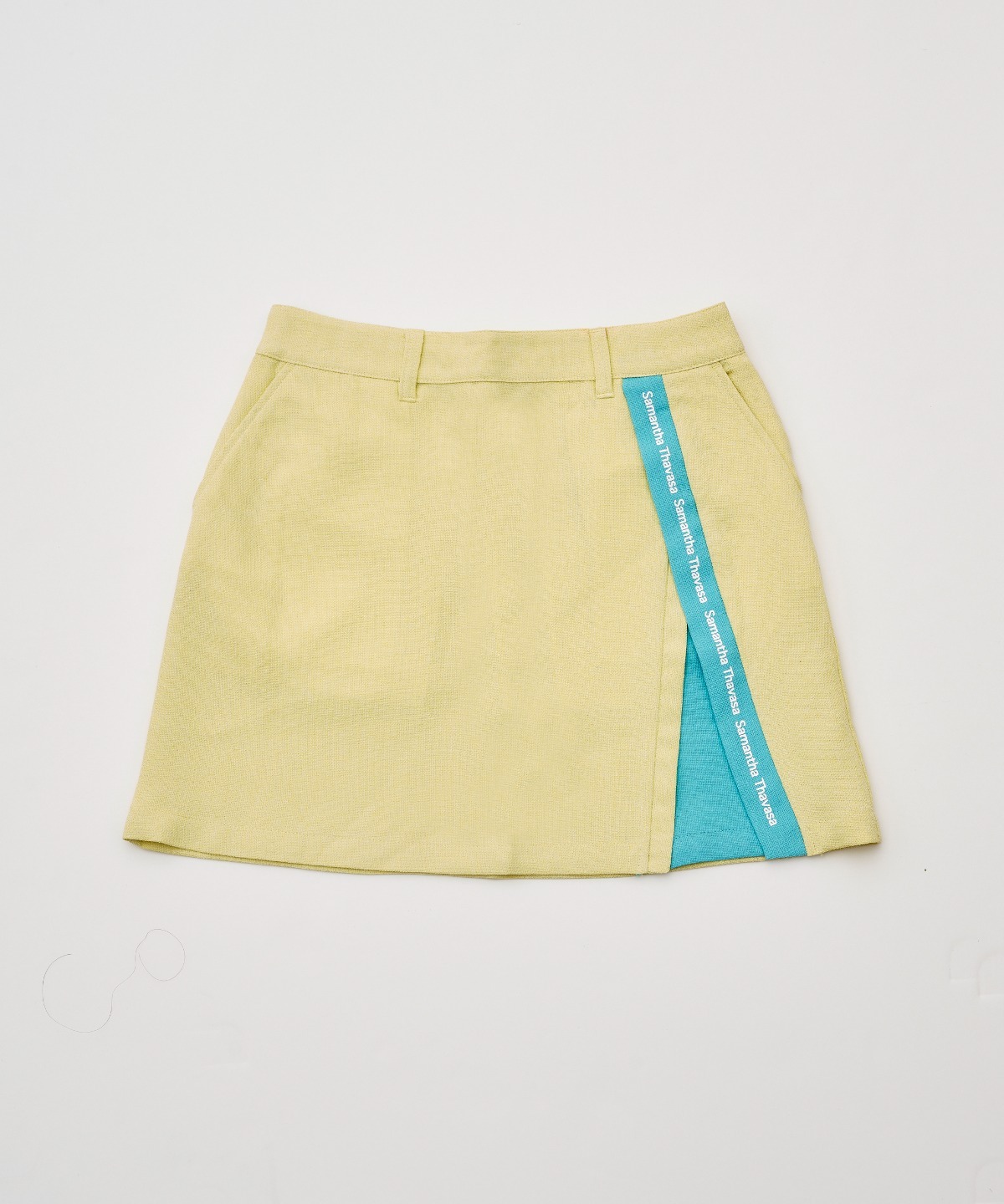 チェックバックプリーツスカート(36(S) ブラック): Samantha Thavasa