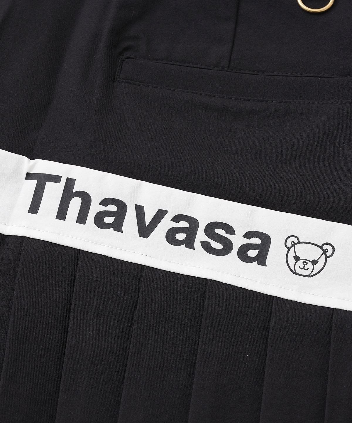 バックロゴプリーツスカート(36(S) ブラック): Samantha Thavasa