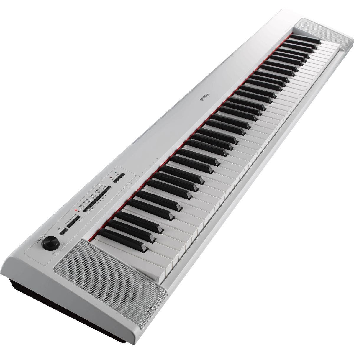Yamaha PIAGGERO NP-32 PORTABLE DIGITAL PIANO & Power Supply (White)