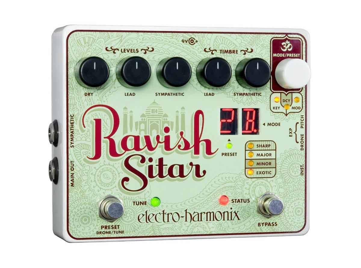 Buy sasku Electro-Harmonix Ravish Sitar Effect Pedal | Sam Ash Music