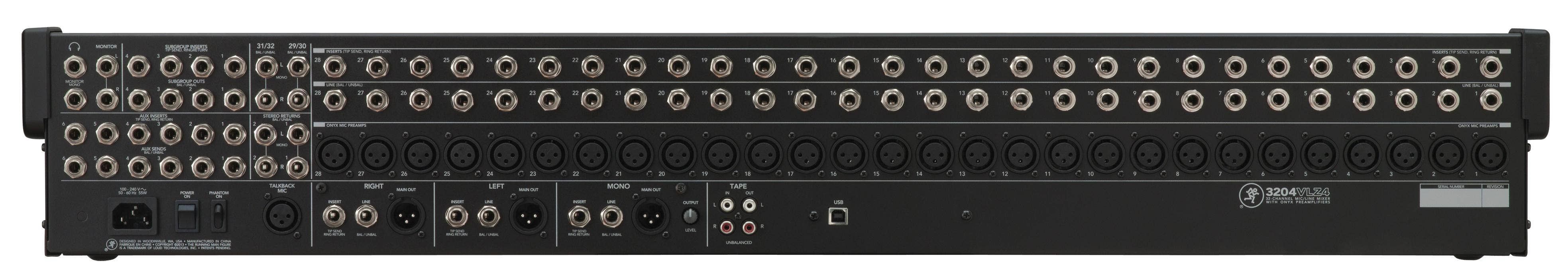 Buy sasku Mackie M3204VLZ4 32-Channel 4-Bus FX USB Mixer | Sam Ash