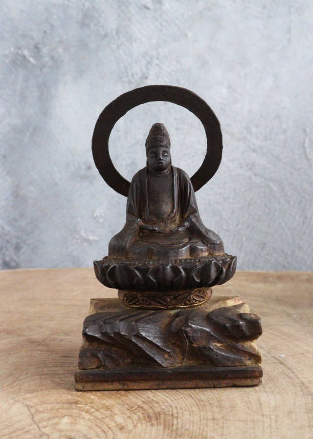 時代厨子入り木製仏像 彫刻仏教美術 仏教美術 時代木彫 仏像 厨子