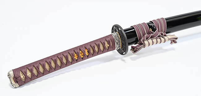 墨蓮】古兵器 刀装具 日本刀 模造刀 居合刀 武士道 鑑賞用 美術刀