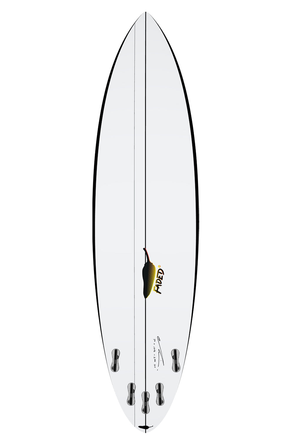 サーフィン・ボディボード chillisurfboard FADED2.0 chillisurfboard