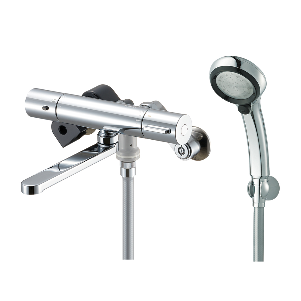 サーモシャワー混合栓 | 商品のご案内 | SANEI｜デザイン性に優れた水