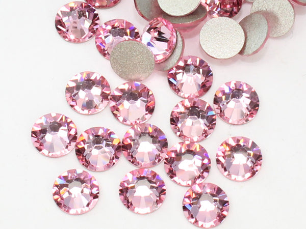 スワロフスキー ライトローズ-#2000 4-ラインストーン・スワロフスキー