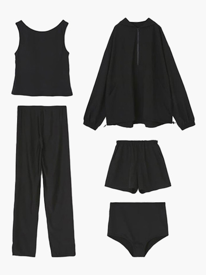 WEB限定のStyling SetのSwimwearとActivewearのコーディネートされた