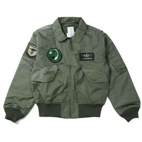 自衛隊グッズ ジャケット HOUSTON ヒューストン CWU-36/P カスタム