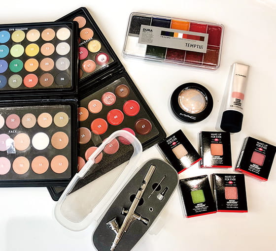 メイクアップコース | 広島の美容・ブライダル・ウェディング専門学校