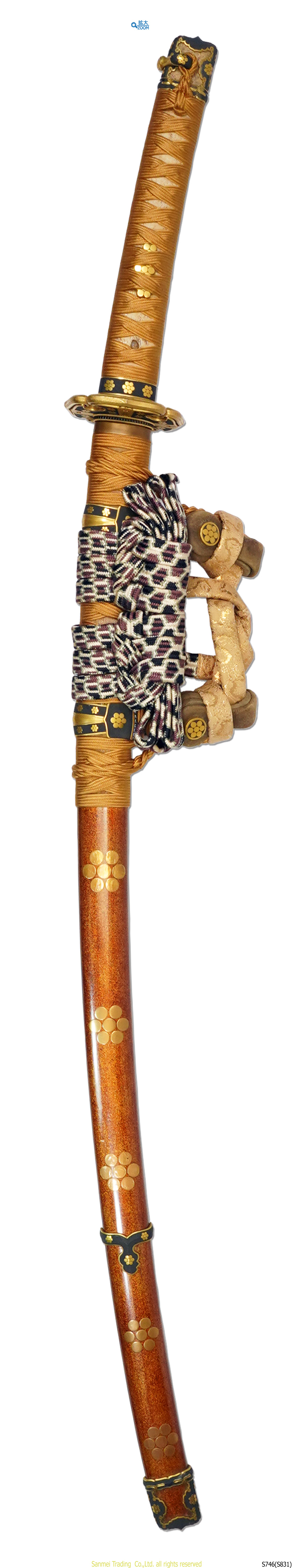 太刀掛 金蒔絵塗 【公式通販】