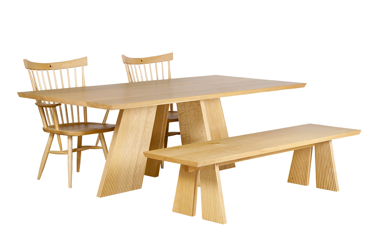 ハカマダイニング ソリッドテーブル210 | 帰りたくなる家具がここに