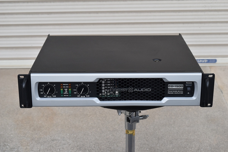 CREST AUDIO CD-1500 デジタルパワーアンプ｜中古 山陽電子商会 第弐
