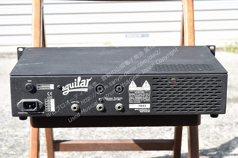 Aguilar AG500 ベースアンプ｜中古 山陽電子商会 第弐録音機材倉庫