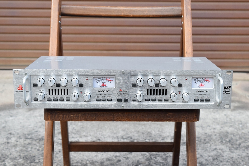 DBX 586 2ch真空管マイクプリアンプ｜中古 山陽電子商会 第弐録音機材倉庫