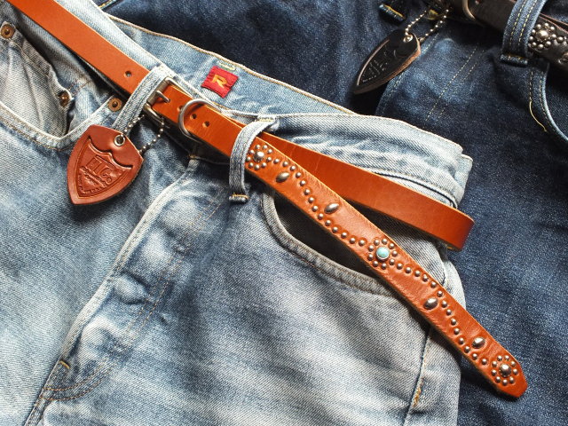 送料無料】通販 札幌 HTC BELT END ONLY #SN-33 TURQUOISE 0.75 FLOWER