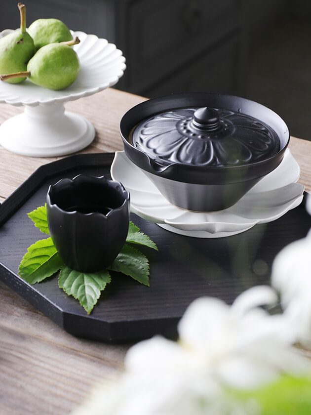 臼杵焼 輪花宝瓶