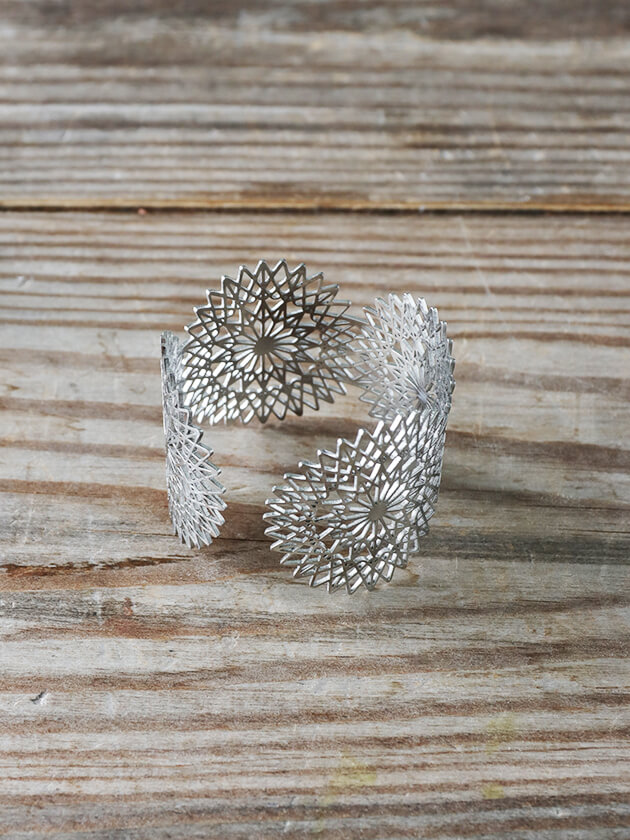 金*銀様 ☆新品☆銀座和光☆アンティーク調 SILVER800ナプキンリング