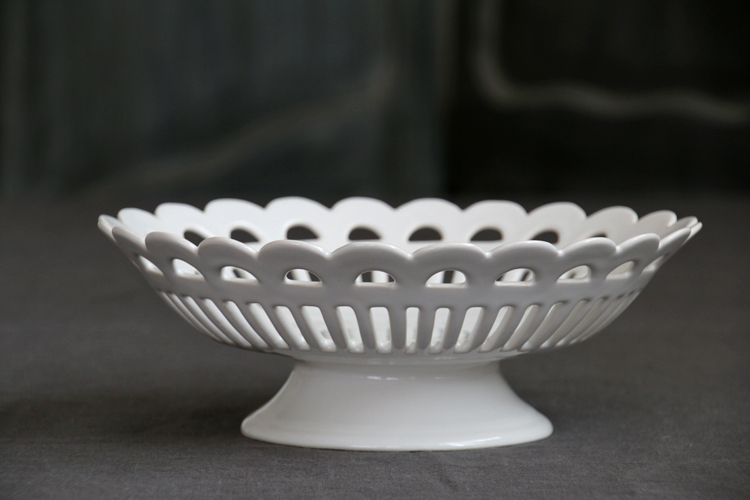 Bourg-Joly Malicorne足つきバスケットEmpire ボージョリーマルコリン