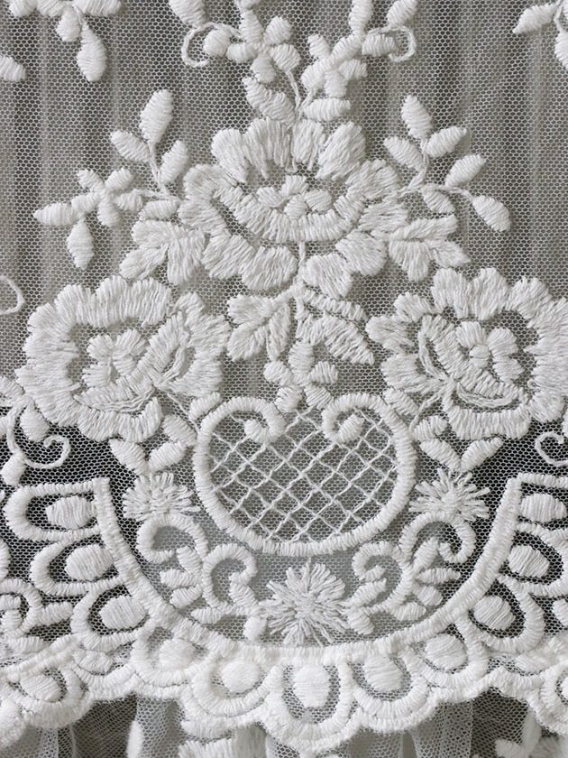 Chez moi シェモア テーブルクロスProvenzaオフホワイト テーブル掛け