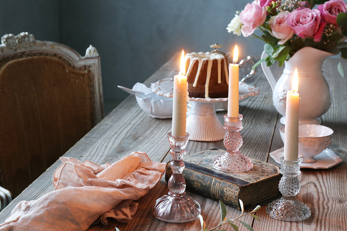 lalaさま専用 キャンドル、ホルダー2セット レノックス キャンドル