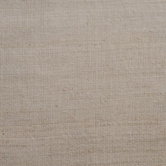 Handwoven vintage linen fabric, natural 100% linen - SARTOR BOHEMIA