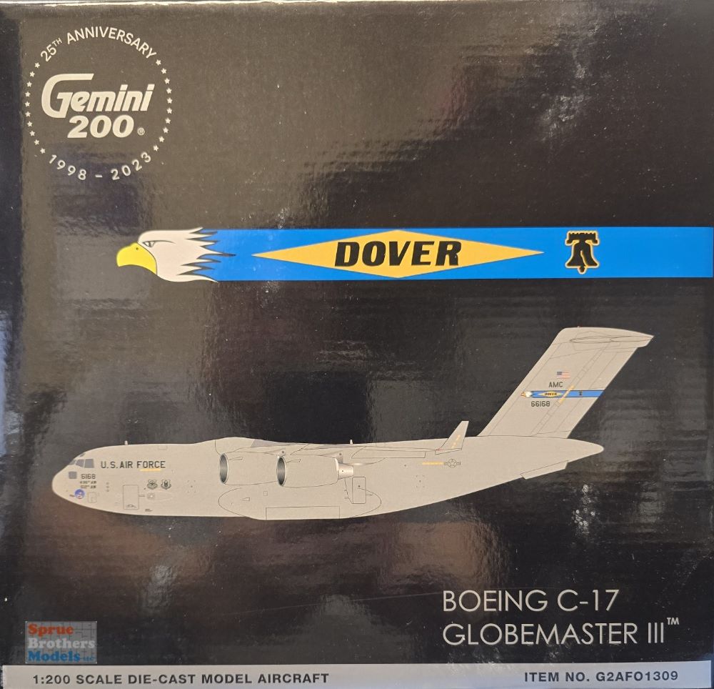 GEMG21309 1:200 Gemini Jets Boeing C-17 Globemaster III Reg No: 06