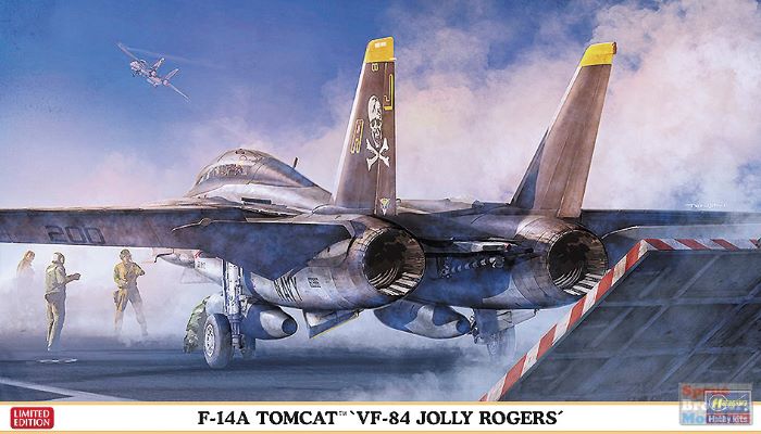 HAS02269 1:72 Hasegawa F-14A Tomcat 'VF-84 Jolly Rogers' - Sprue