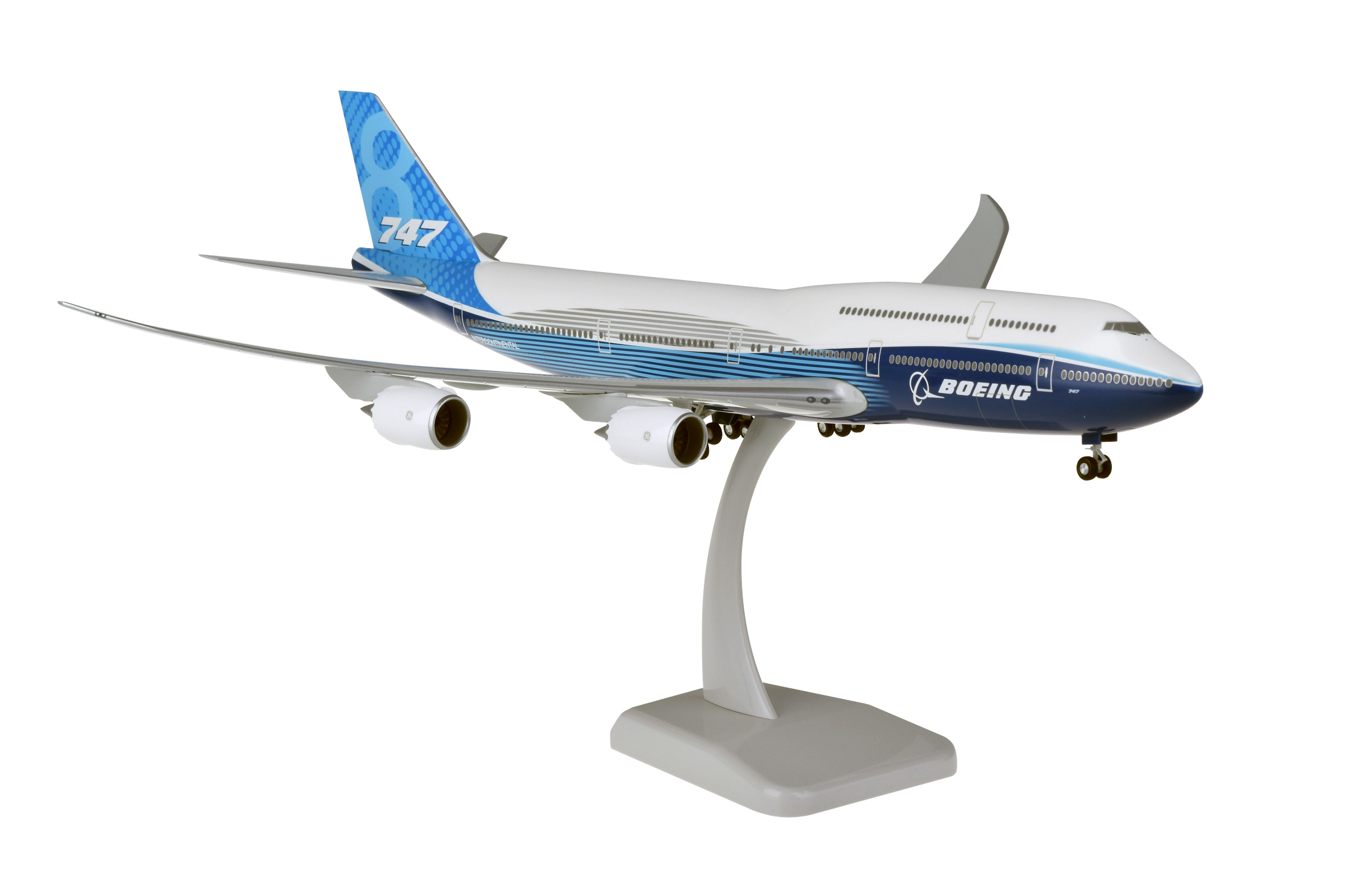 と*ん様 ヘルパ製 B747-8Fハウスカラー N747EX 1/200 ScaleModelStore