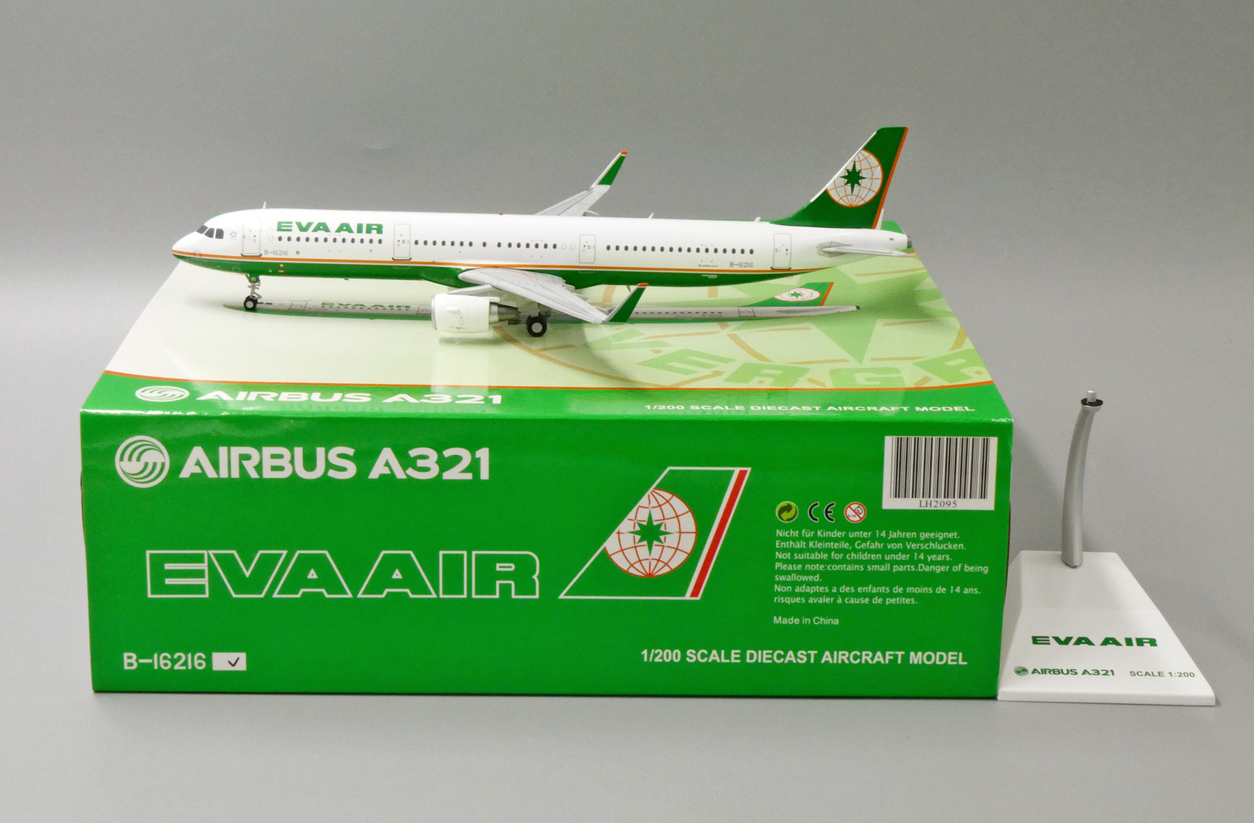 Jc wings エバー航空 A321 B-16216 1/200 LH2095 ScaleModelStore.com