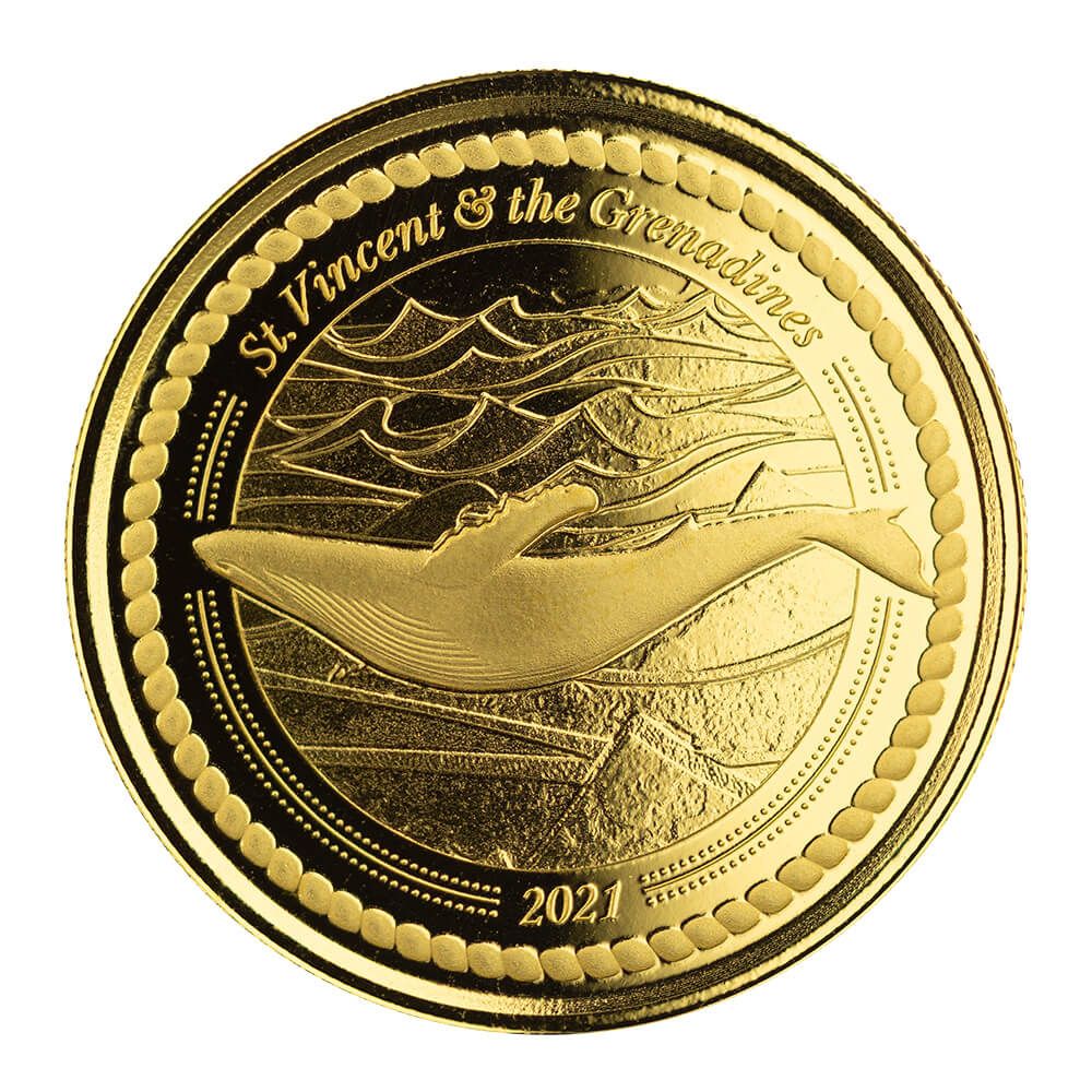 Shop 2021 EC8 St Vincent 1 oz Gold Coin