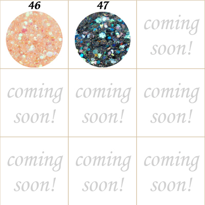 ラメグリッター／ジェルネイル】 レーヌ森ブレンドグリッター 35